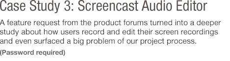 Case Study: Screencast
